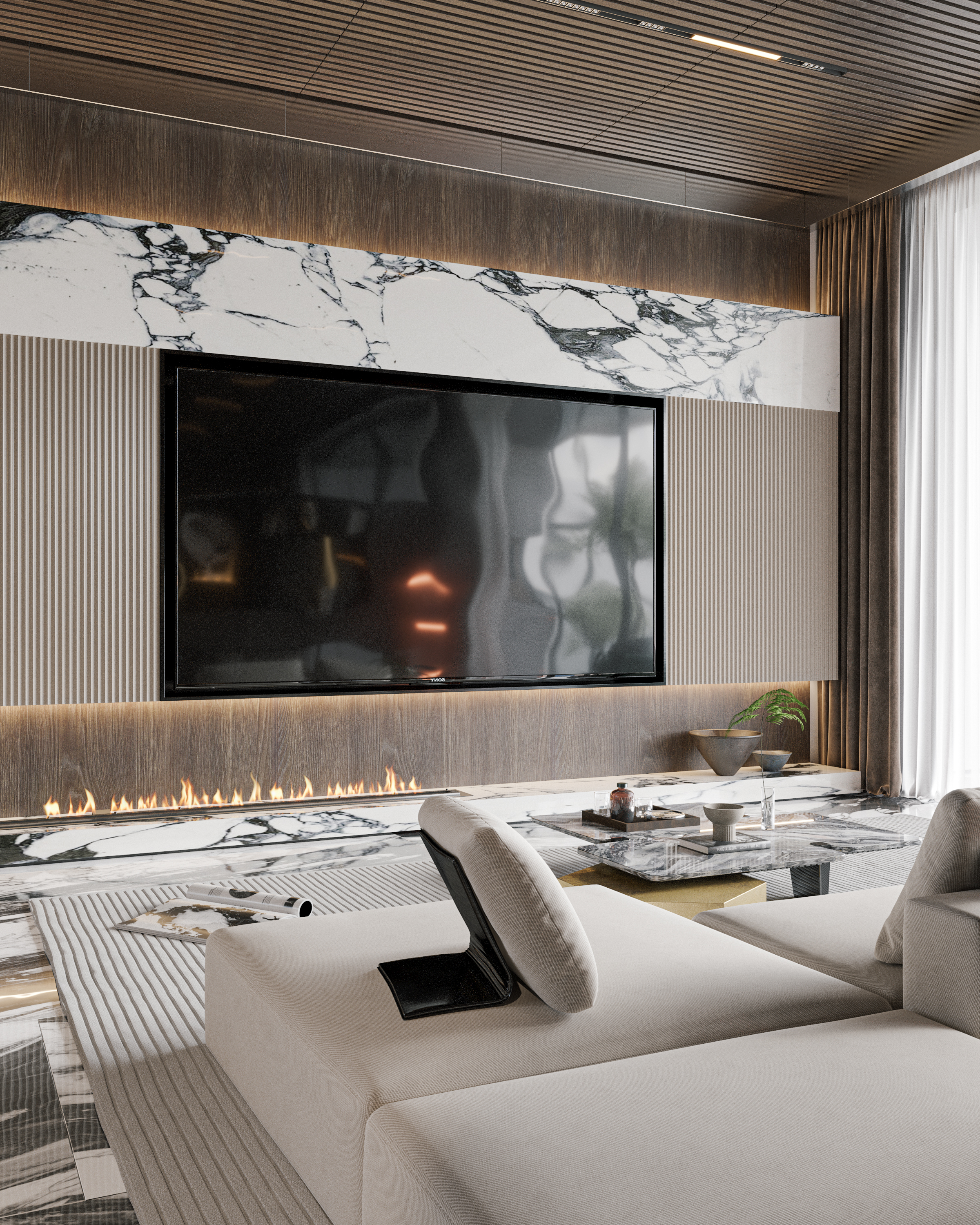 现代 143² 现代家装效果图丨冈舍小李-20