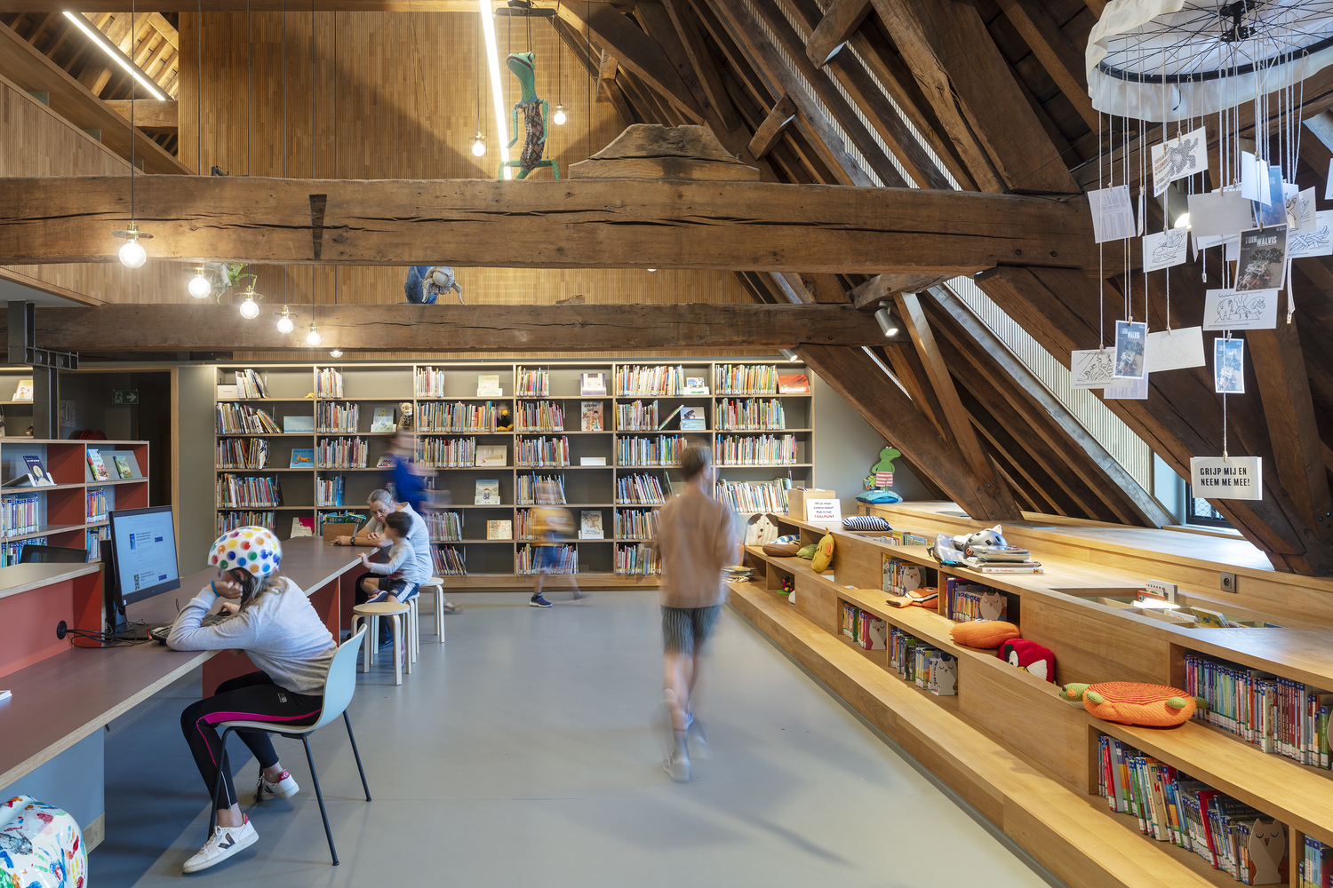 《城市图书馆 Het Predikheren》——历史与未来的共生-22