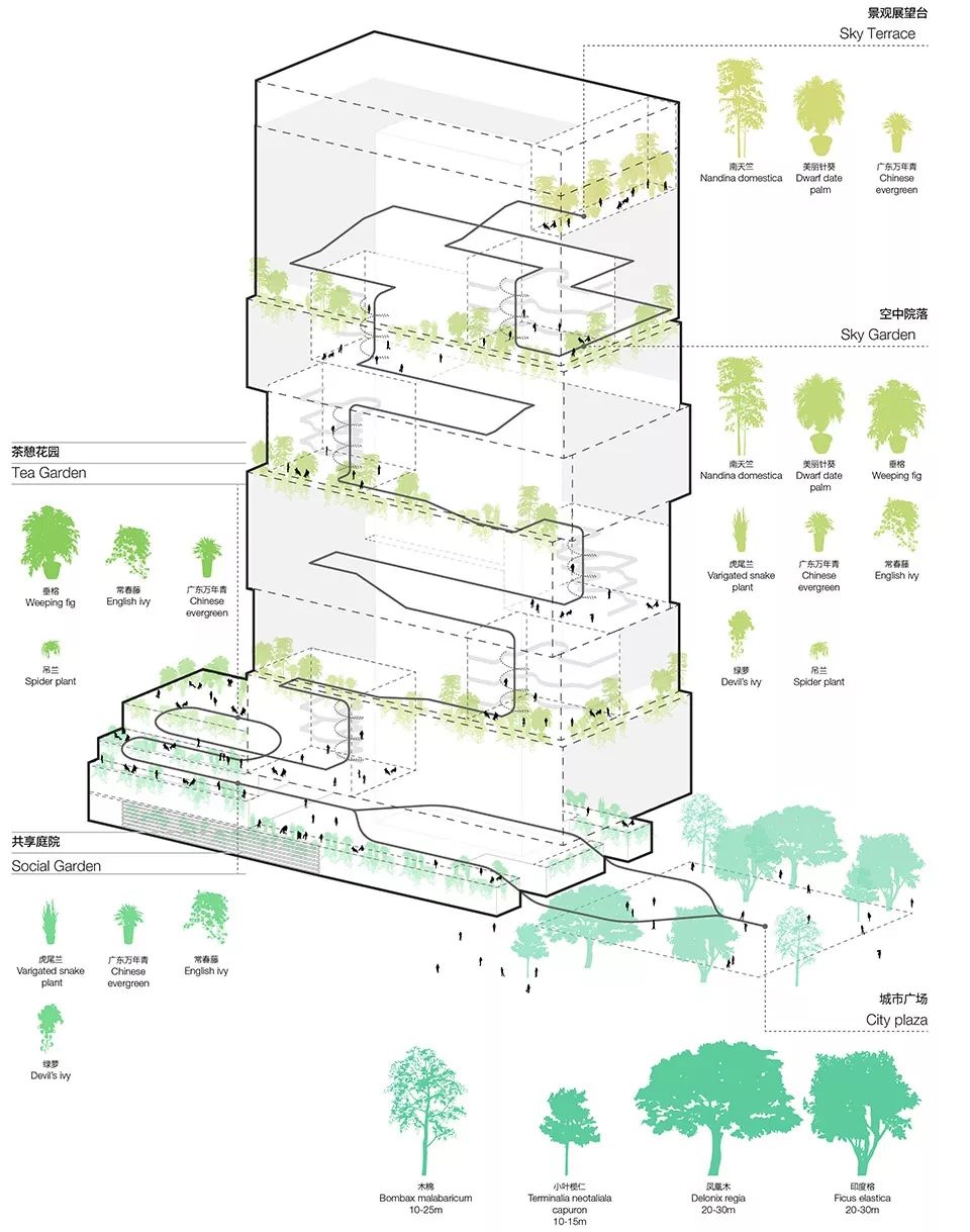 深圳宝安湾区产业投资大厦 | 空中花园与高效可持续设计-30