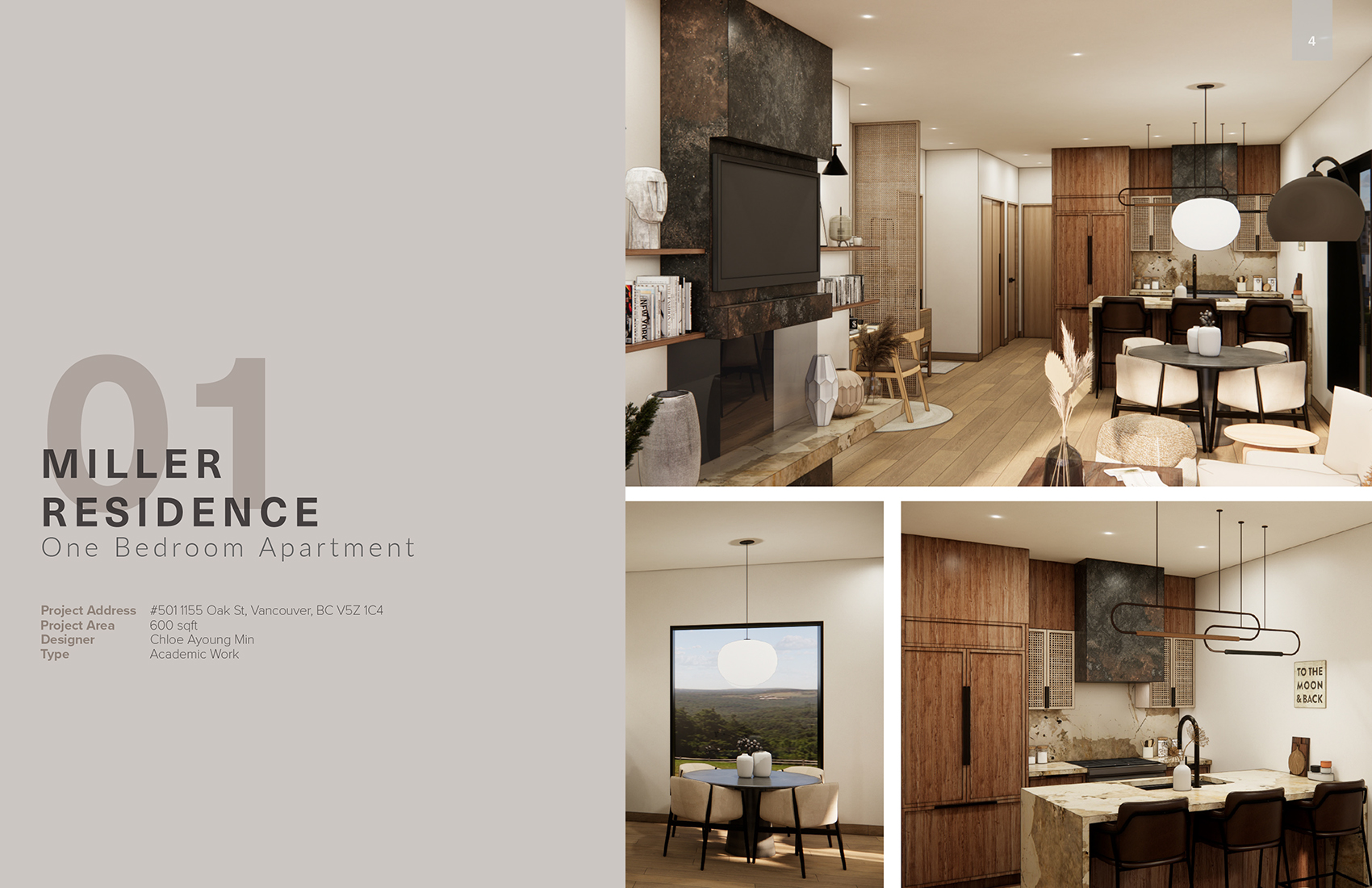 Student Interior Design Portfolio - Residential-3