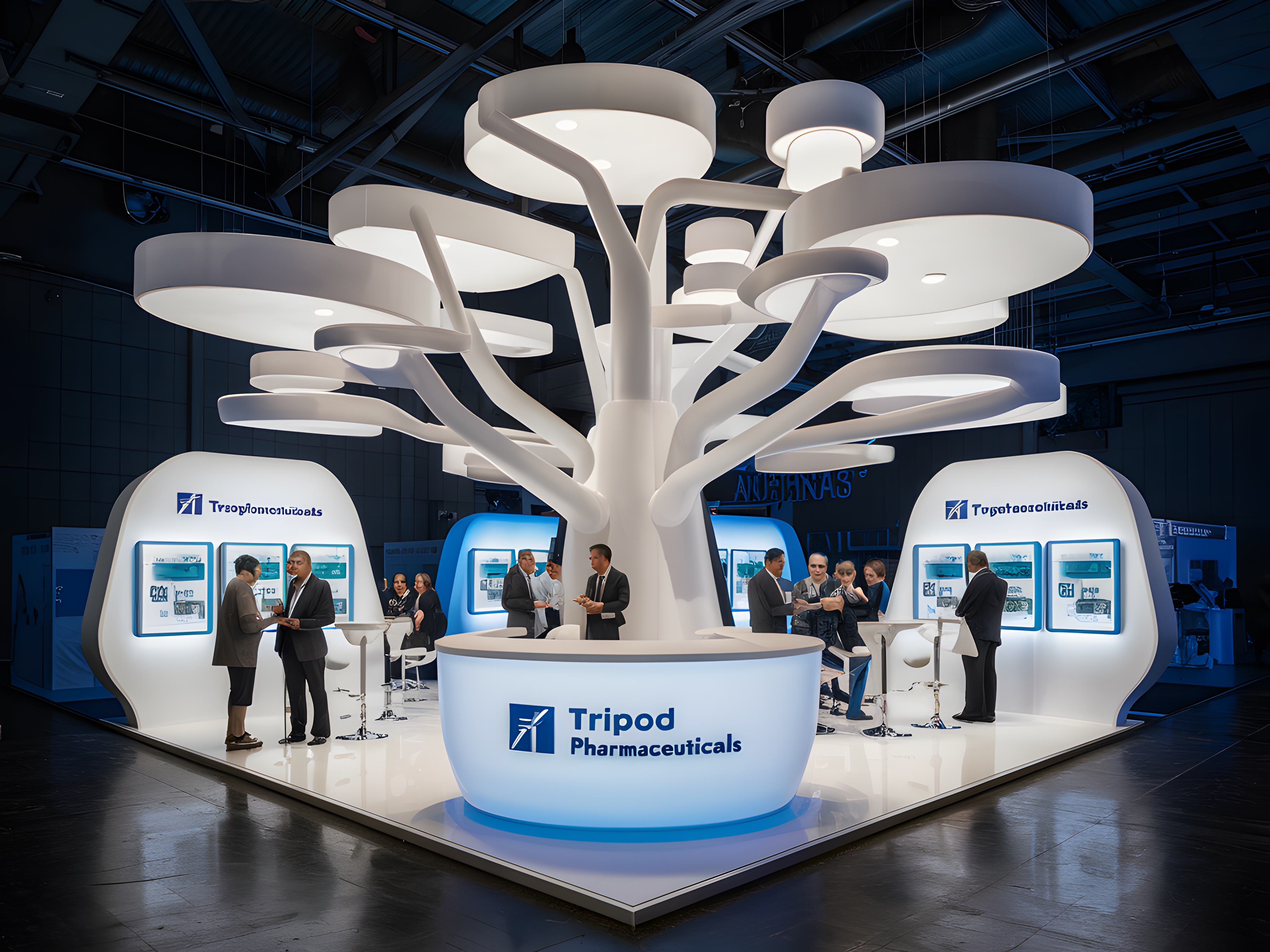 Personalized exquisite small booth-2