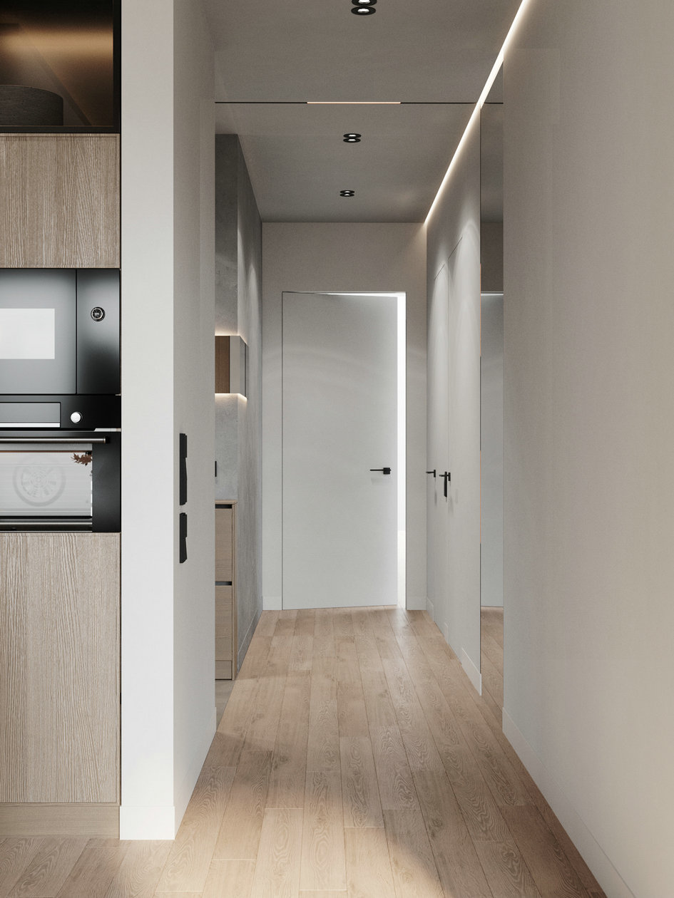 71·6㎡小空间公寓设计-0