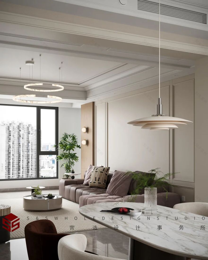 思舍全案|从「精装模板」到「私属定制」:一场软装设计的空间炼金术-17