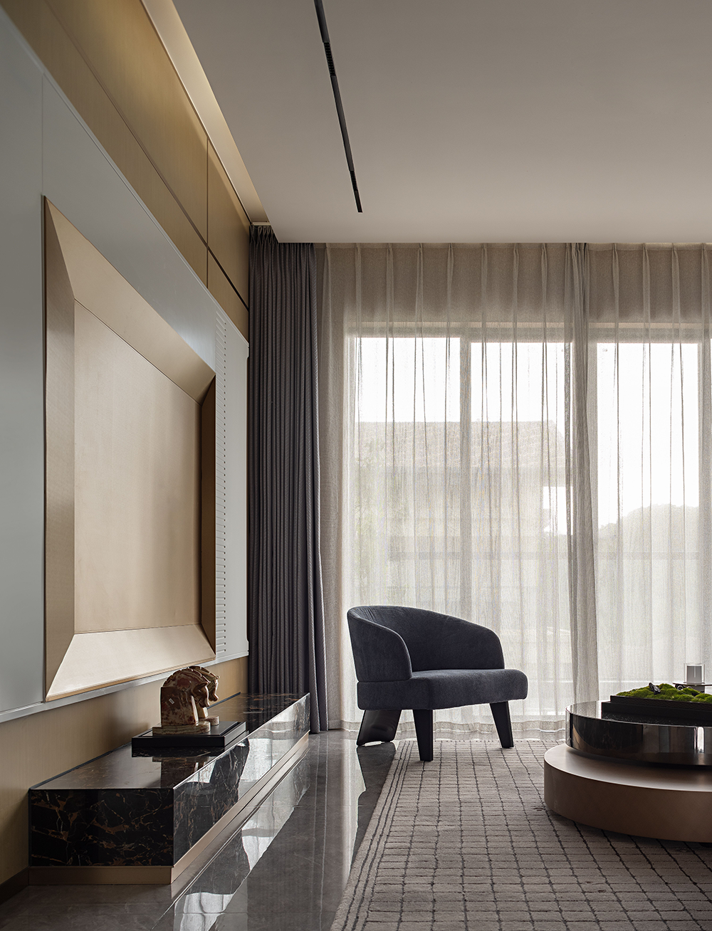 海南万宁依山云锦160m²样板间丨中国海南丨上上国际(香港)设计有限公司-46