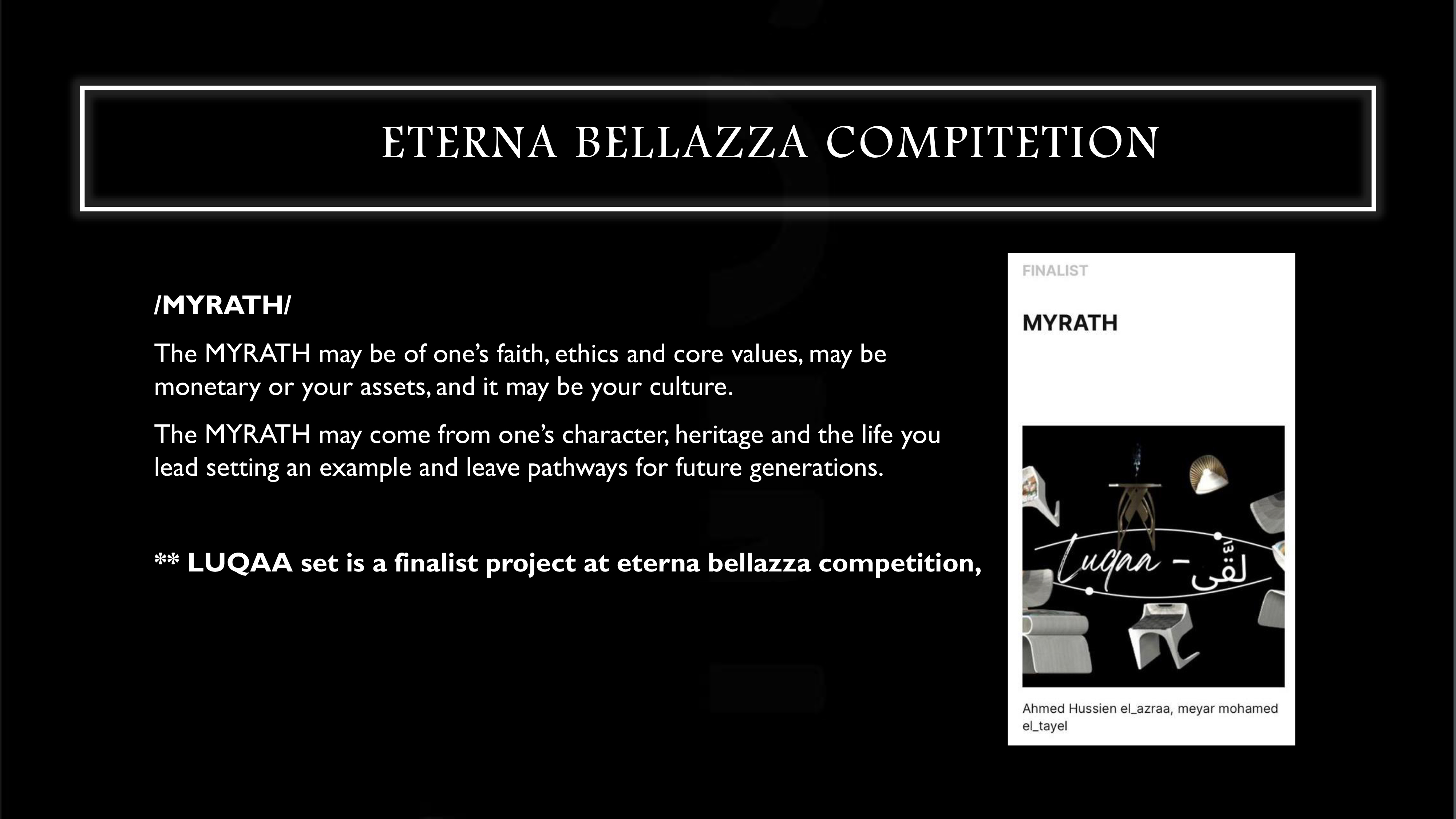 ETERNA BELLEZA Competition.-0