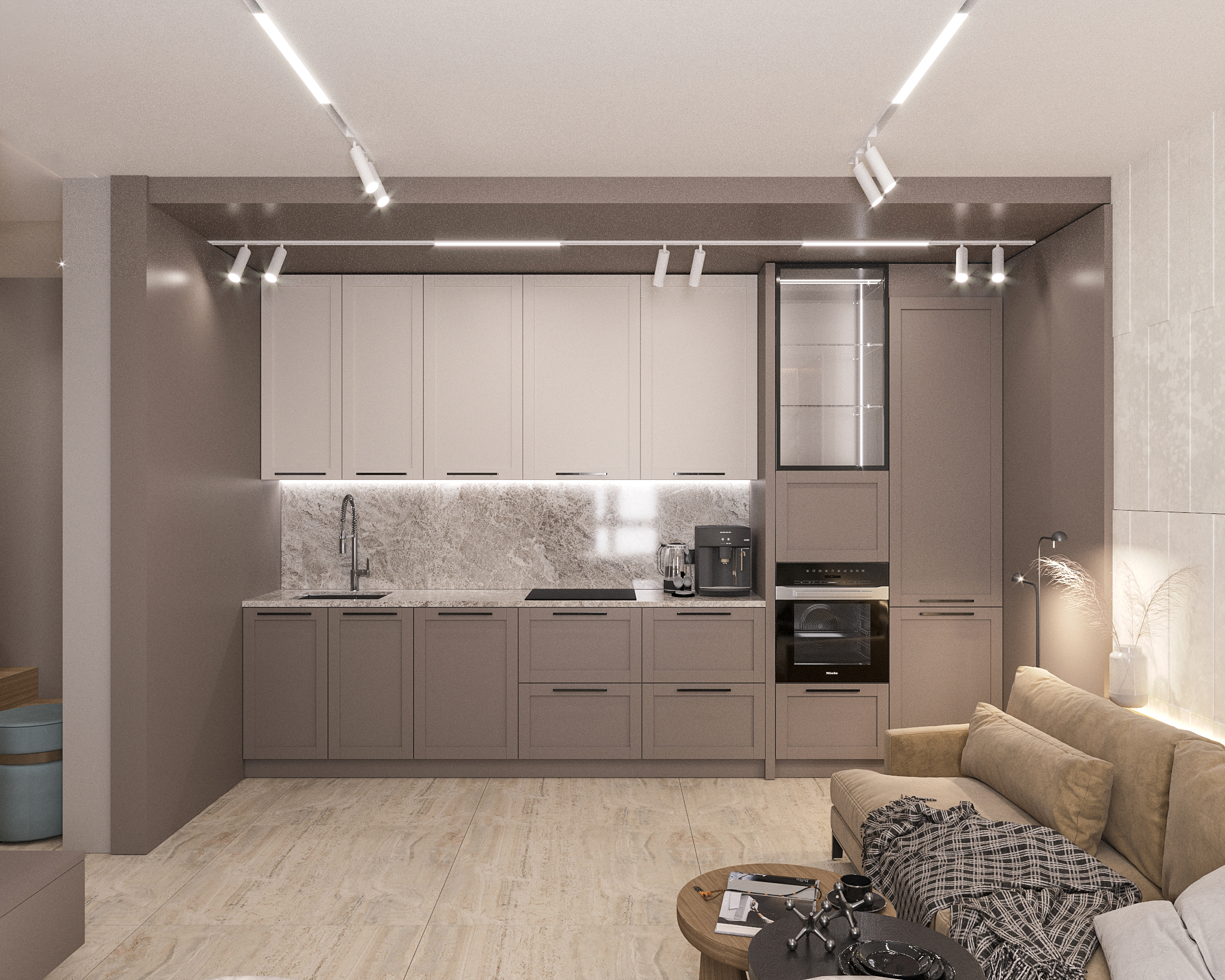 SA73 apartment 73m2. Kyiv. 2024-2