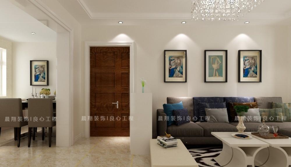 海清园 93㎡简欧两居室 温馨简约大气-6