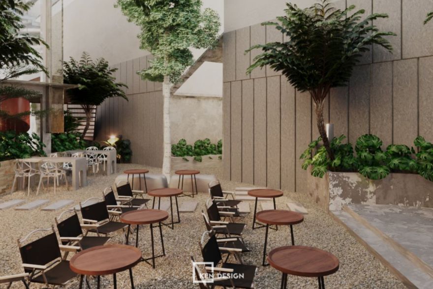 Lacati Cafe咖啡店设计丨越南河内丨KenDesign-28