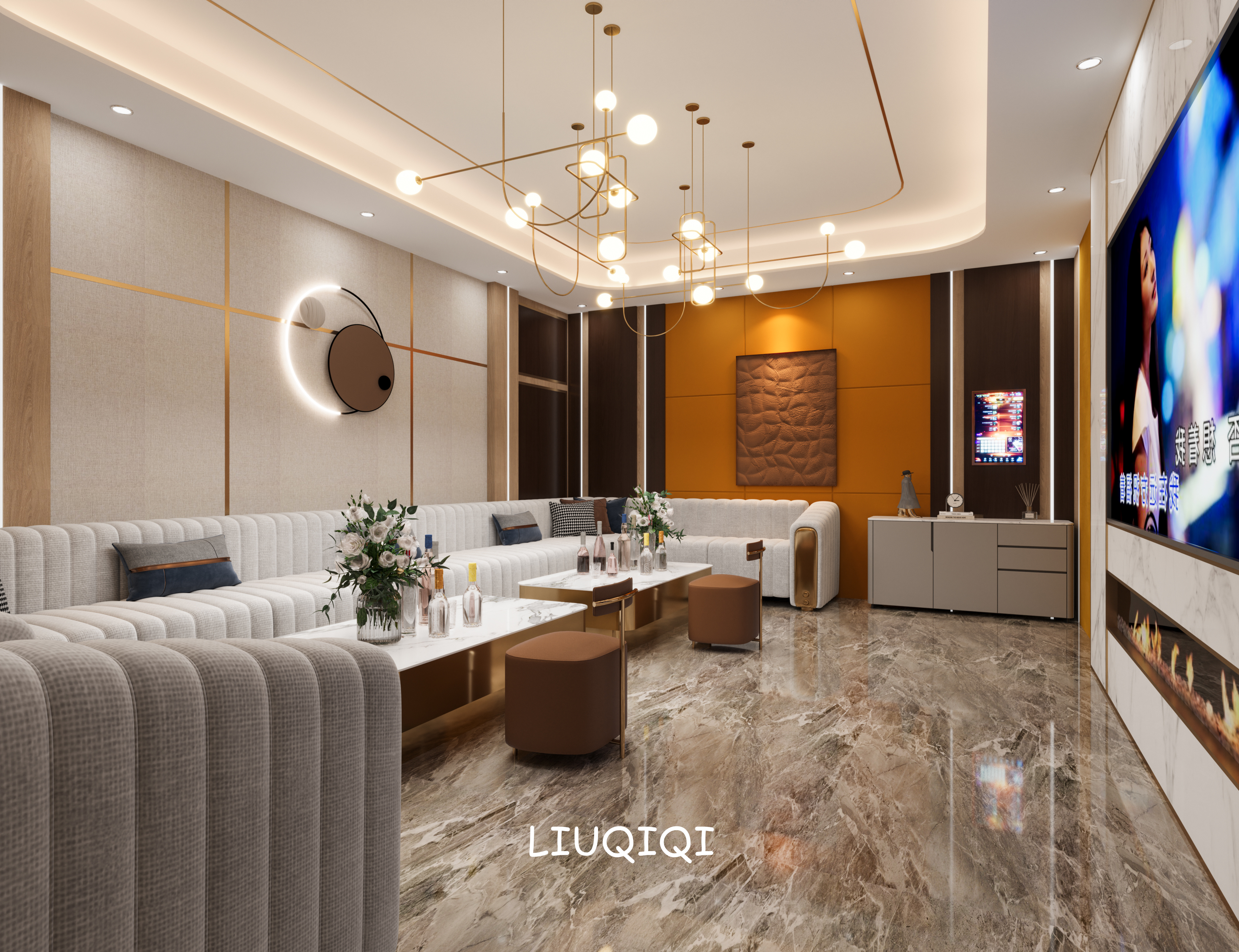 工装 | KTV包间设计-6