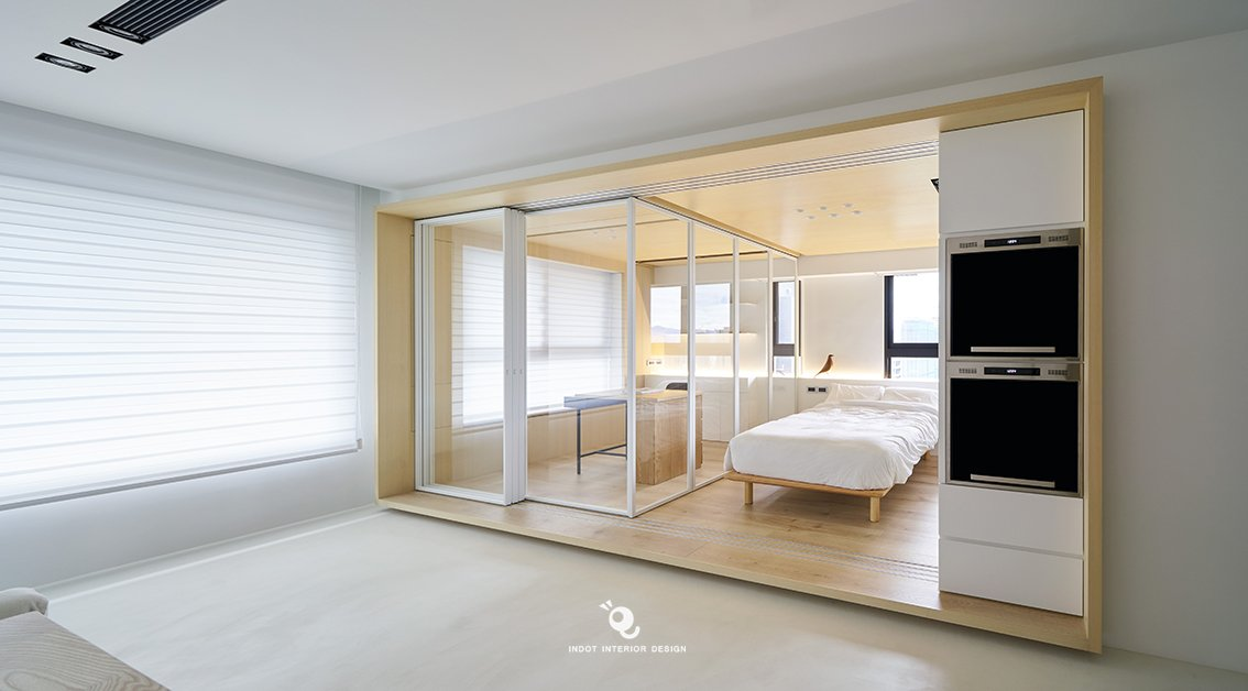 板桥 15 坪小宅弹性空间设计丨虫点子创意设计-42