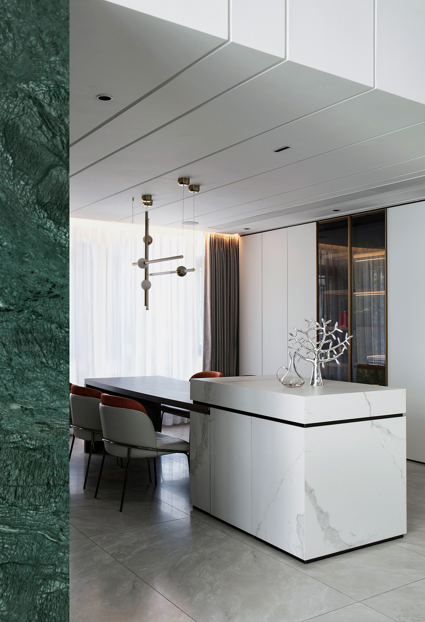 一木橙,一石绿 · 现代顶层复式私宅设计丨中国莆田丨大小空间设计研究室-23