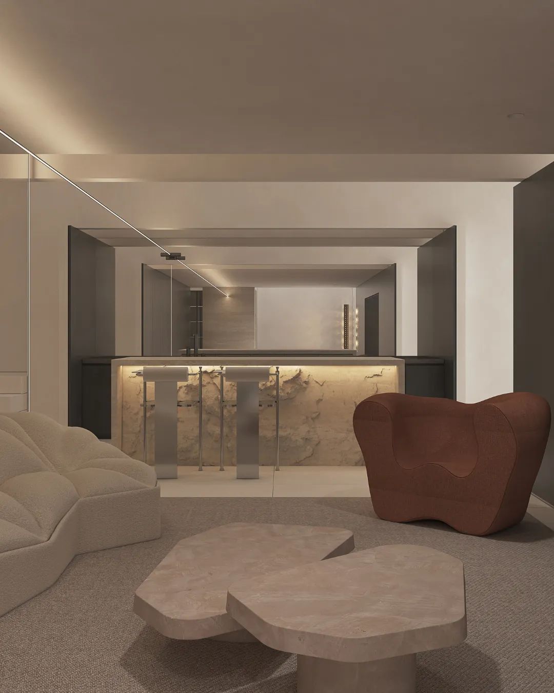 凤林府极简美学别墅丨中国绍兴丨安生设计-25