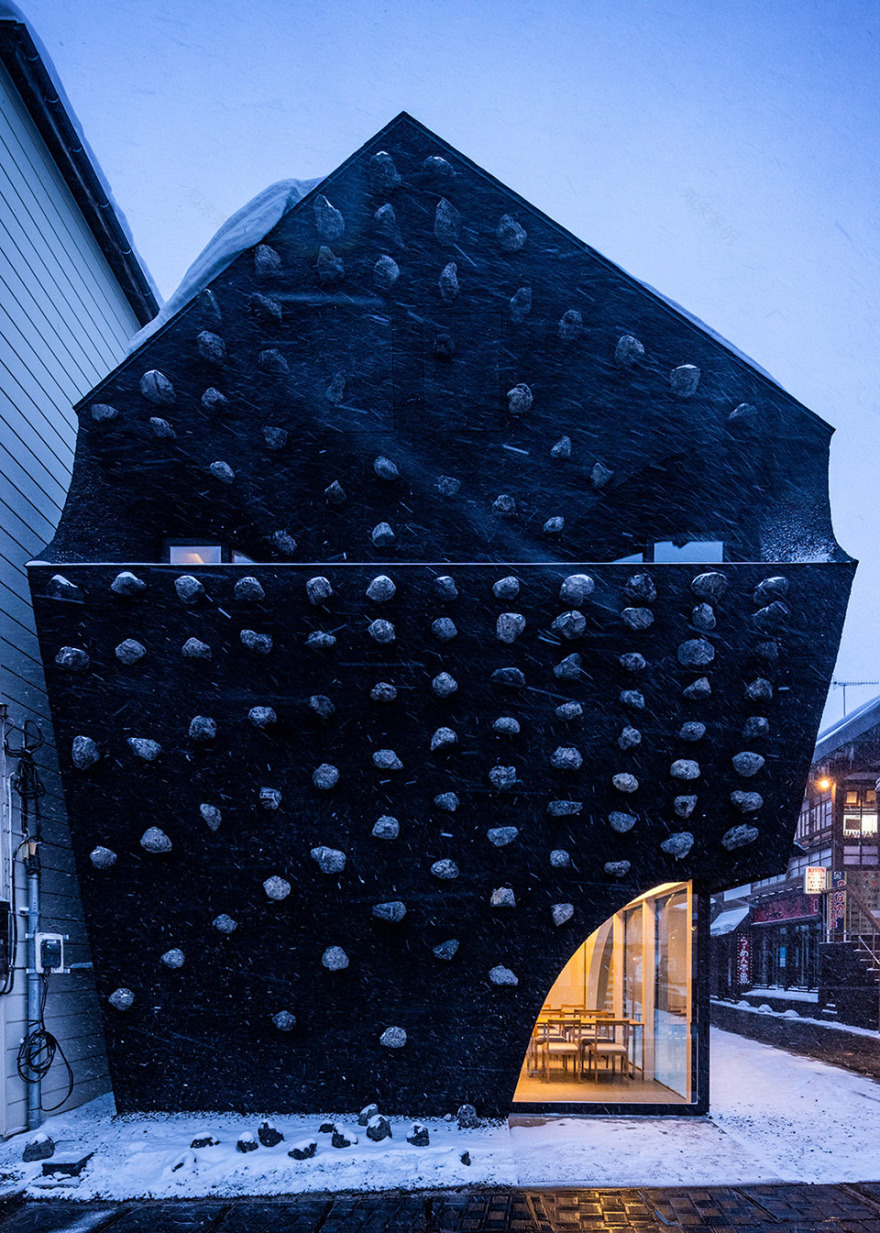 日本草津温泉旅馆丨隈研吾建筑都市设计事务所-13