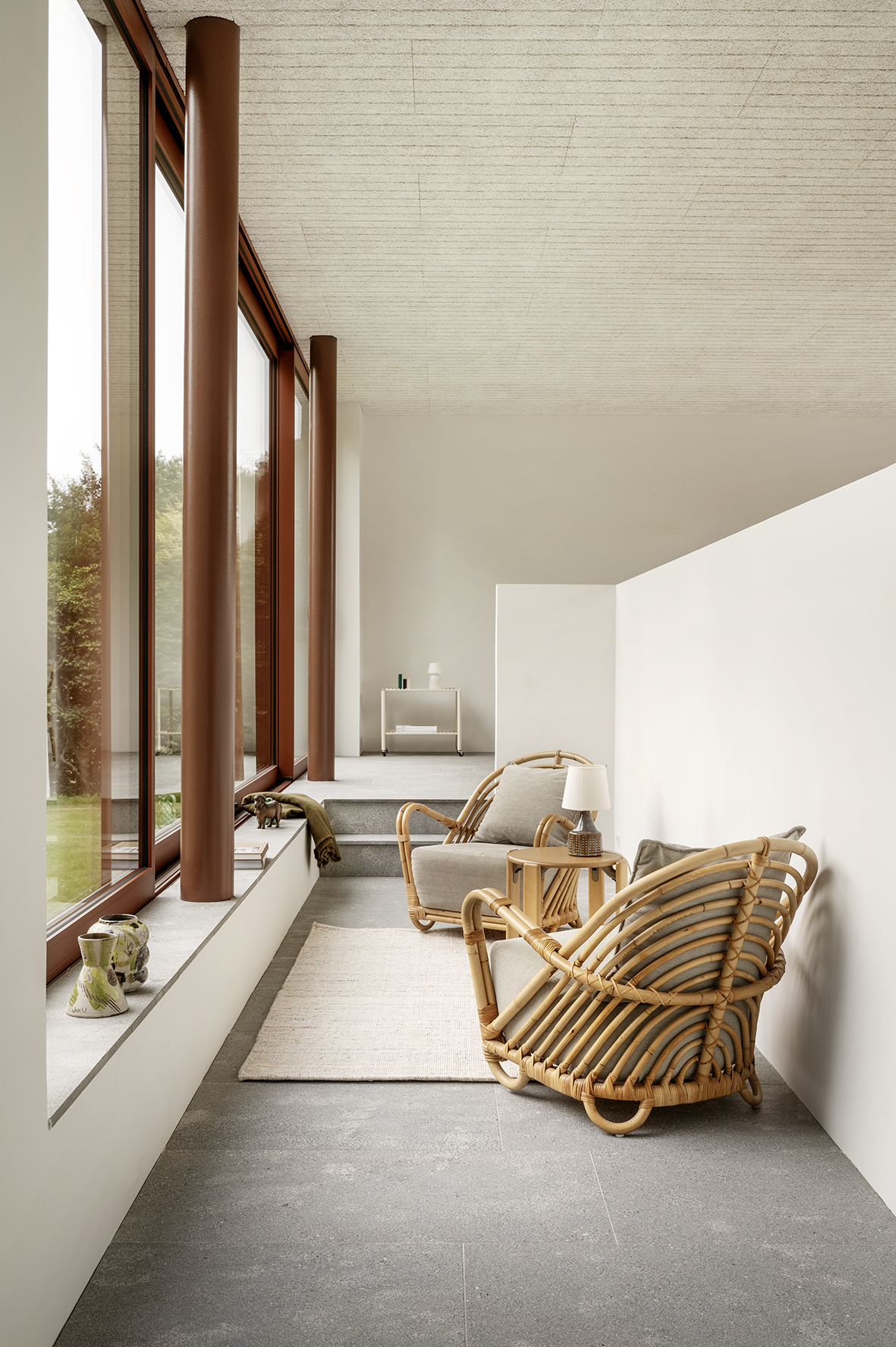 丹麦Kildeskovsvej极简主义住宅丨Valbæk Brørup Arkitekter-27