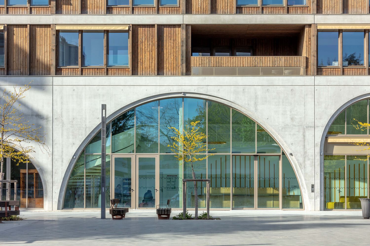 法国 Saragosse 社区 Laherrère 中心丨CoBe（主建筑师）和 WEEK（联合承包商）-8