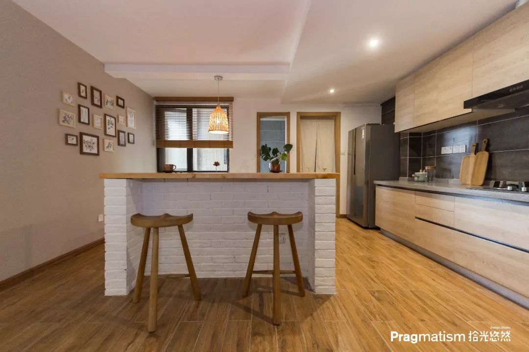 104㎡成都美城·悦荣府私宅改造，实现书房开放式设计-36