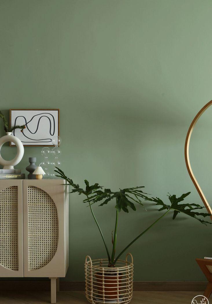 平层住宅的清爽绿意变身丨清羽设计-32