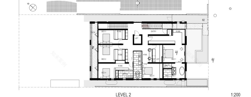 澳大利亚伯恩海滩混凝土住宅-39