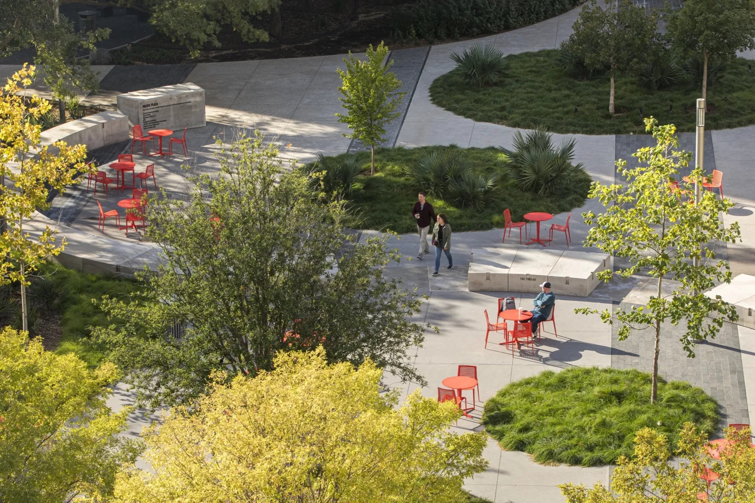 达拉斯太平洋广场丨美国达拉斯丨HKS 建筑事务所,SWA 达拉斯工作室-46