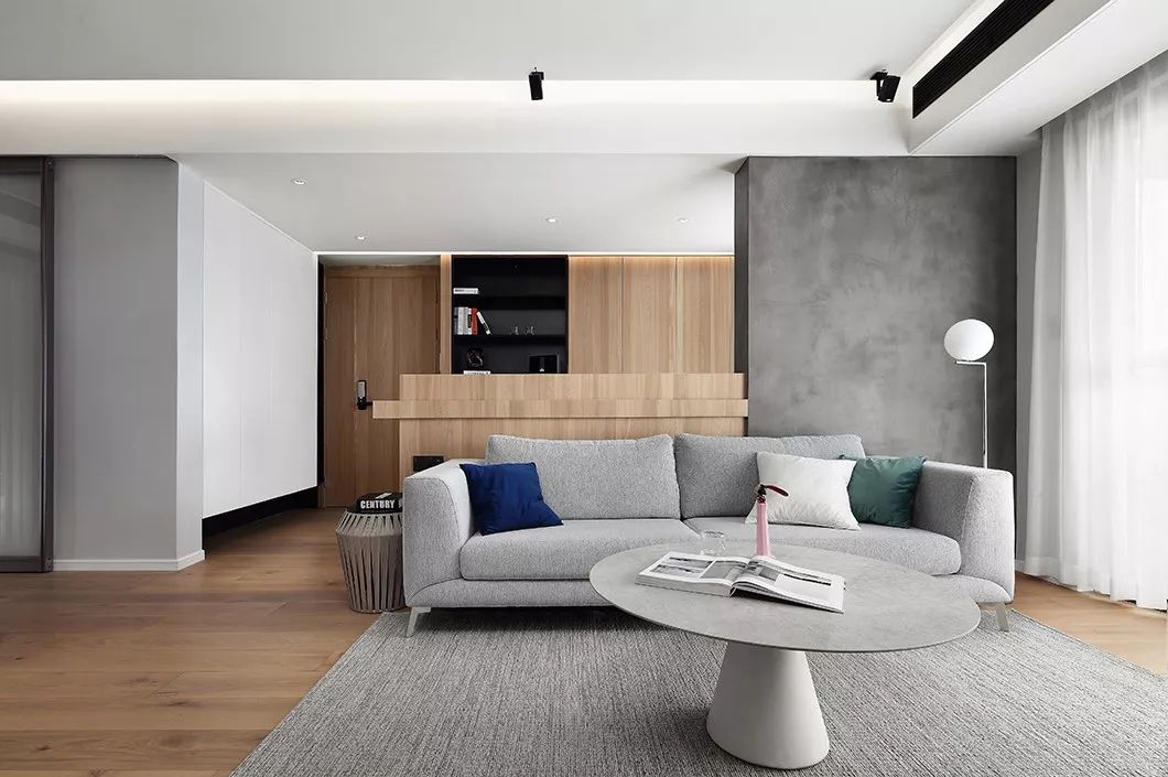 广州 140㎡原木极简空间，诠释生活美学-14