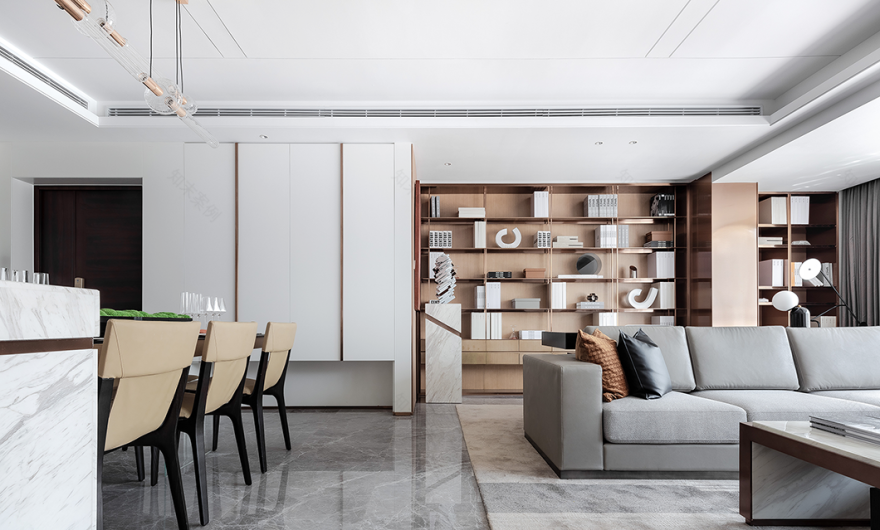 现代城市别院 | 简约几何与激情色彩的完美融合-5