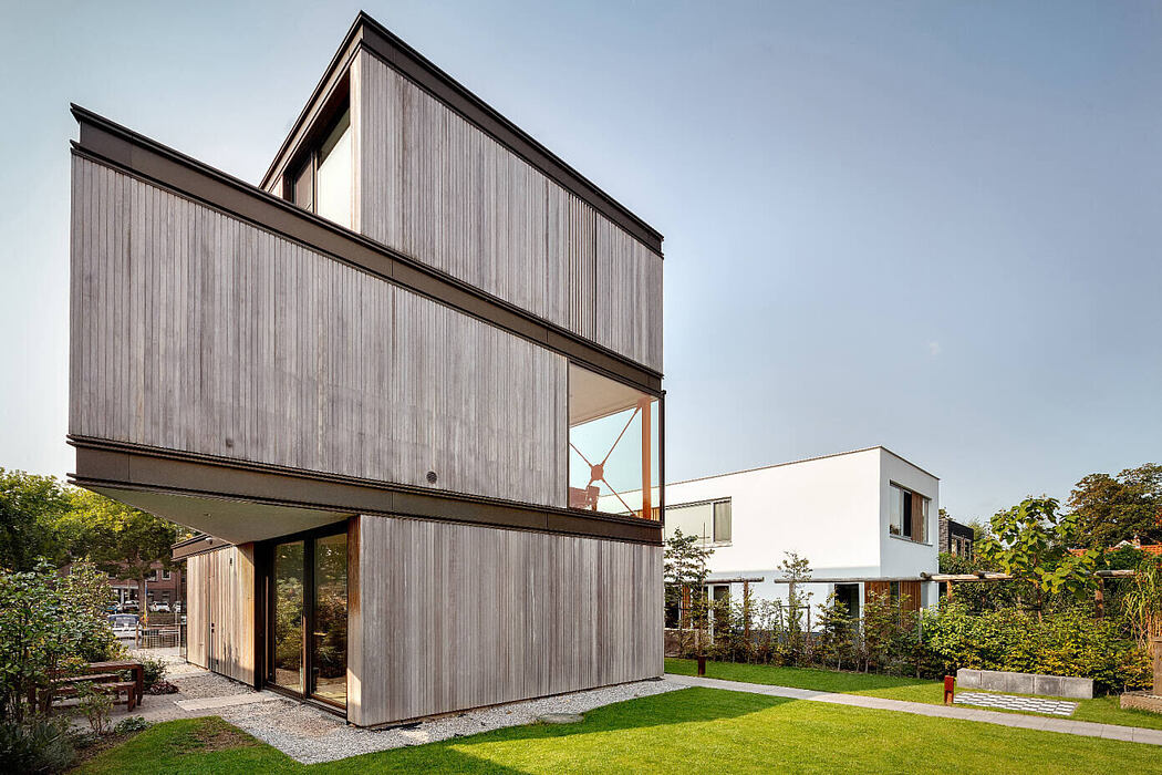 史基达姆城中心“动态绿意”别墅-2