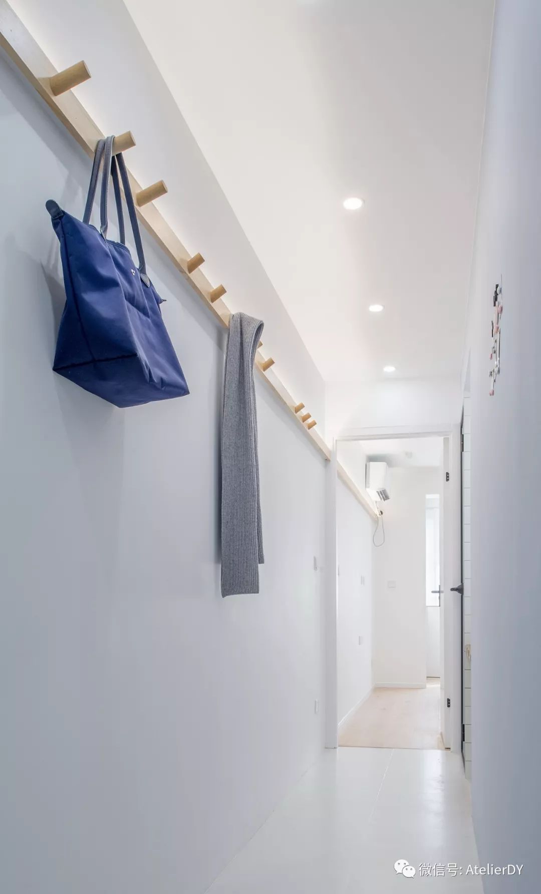 上海 40 平米老公房“条头糕”式改造，走道变身为多功能空间-15