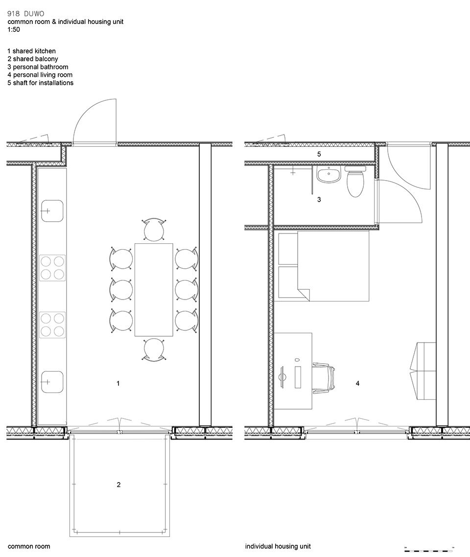 代尔夫特理工大学学生公寓-35