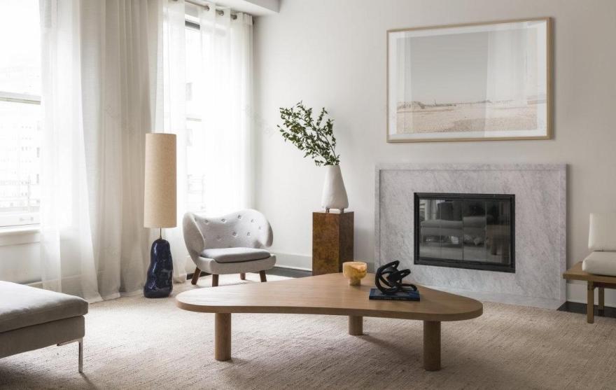 曼哈顿 Tribeca 住宅丨Laseu Studio-0