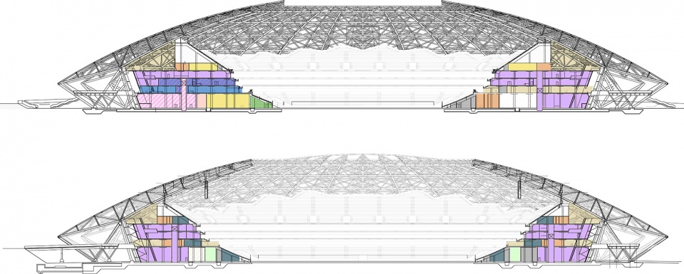 俄罗斯 Samara 足球场丨PI ARENA-59