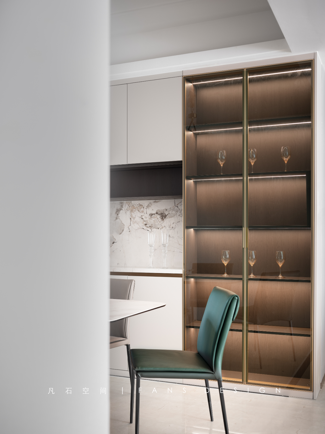 以爱为单位的现代轻奢家居设计丨中国成都丨成都凡石空间设计-42