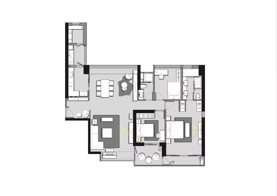 深圳香山美墅·云邸,现代生活空间设计典范-15