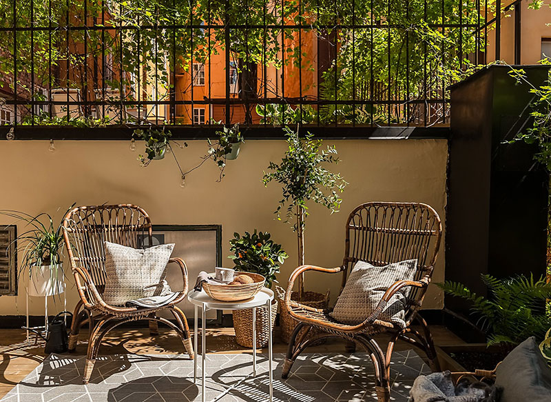 瑞典温馨米色公寓设计-13