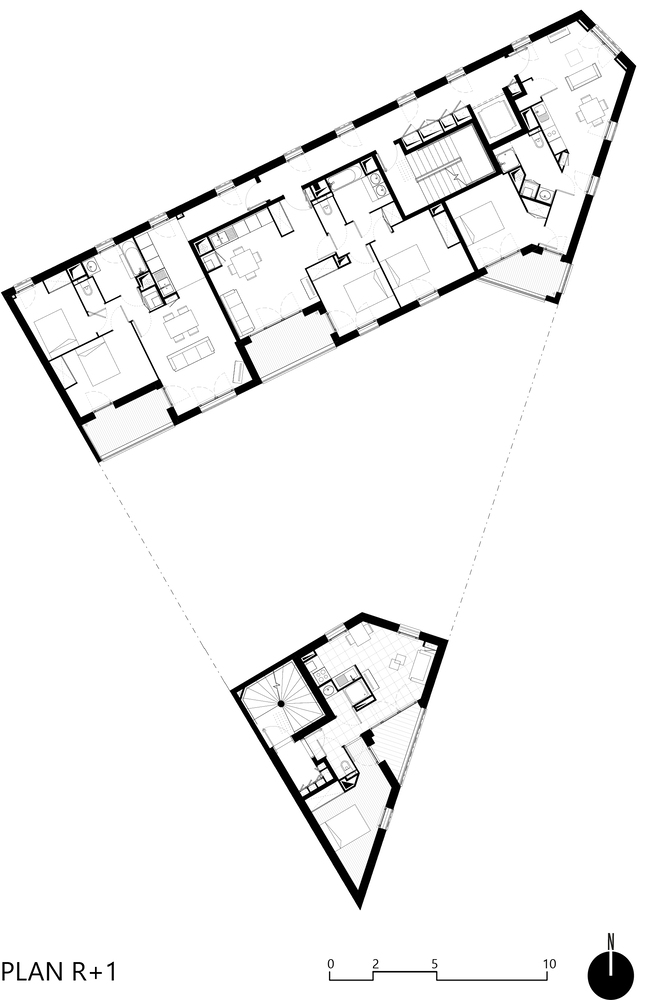 16 号公寓丨法国图卢兹丨Taillandier Architectes Associés-65