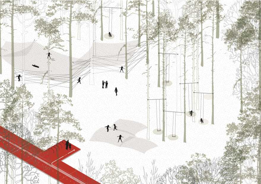 比利时 Genk 体育公园绿色升级,打造独特户外空间-17