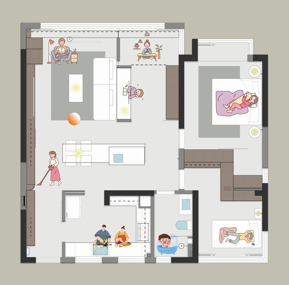 极简纯粹的合肥置地栢悦湾私宅设计丨中国合肥丨习本设计-42