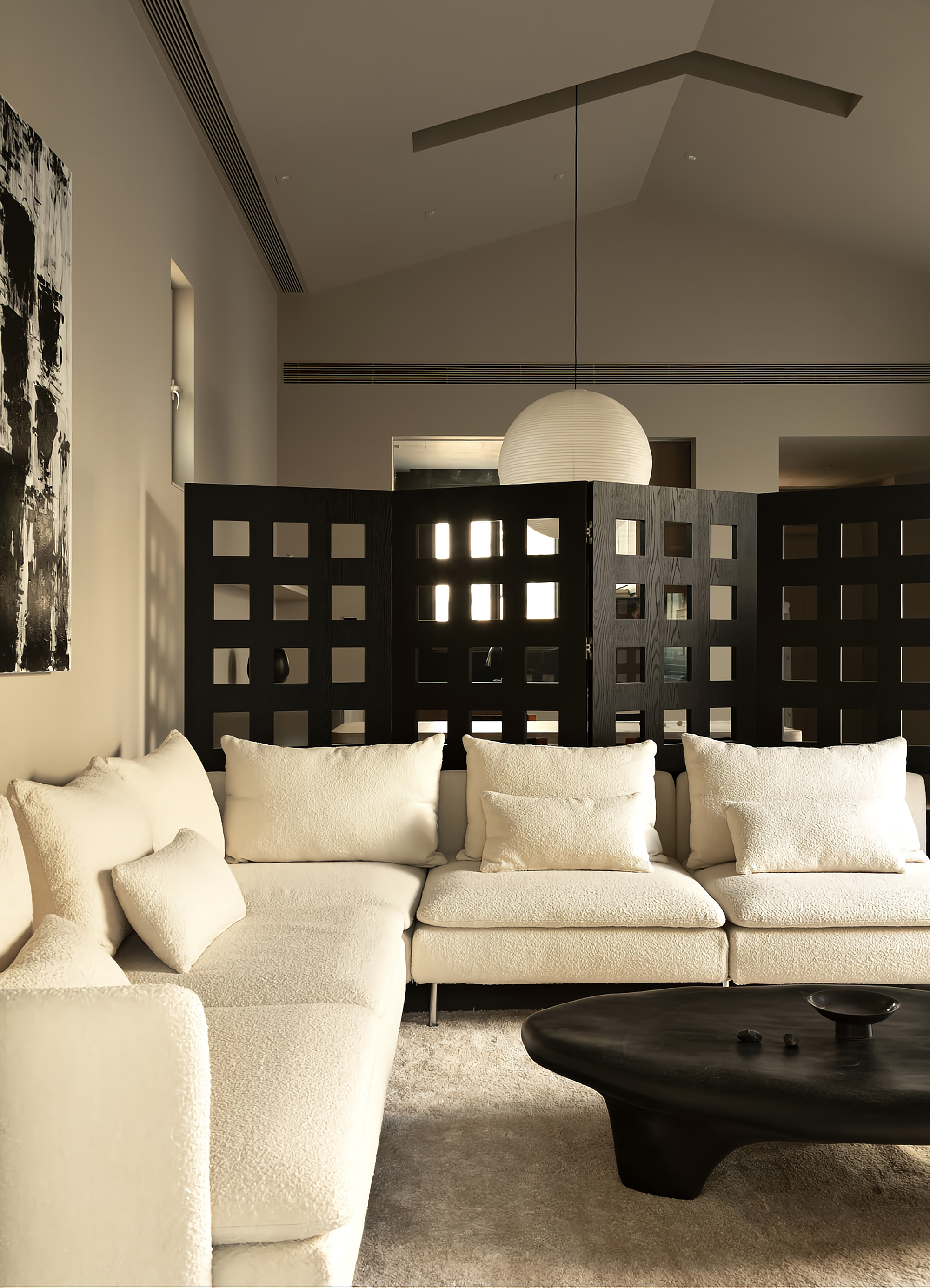 米色中古风的家丨中国河北丨NOTHING DESIGN-6