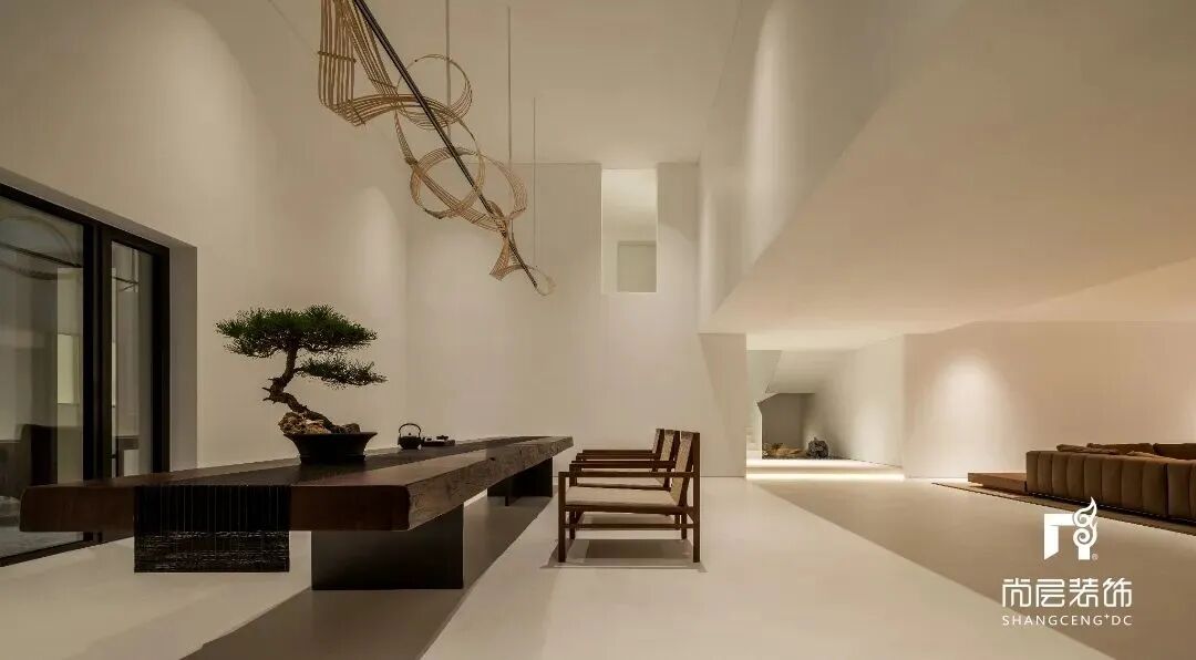 尚层实景作品|1000㎡光影雕琢的极简容器，在禅意留白中觉醒东方栖居智慧-29