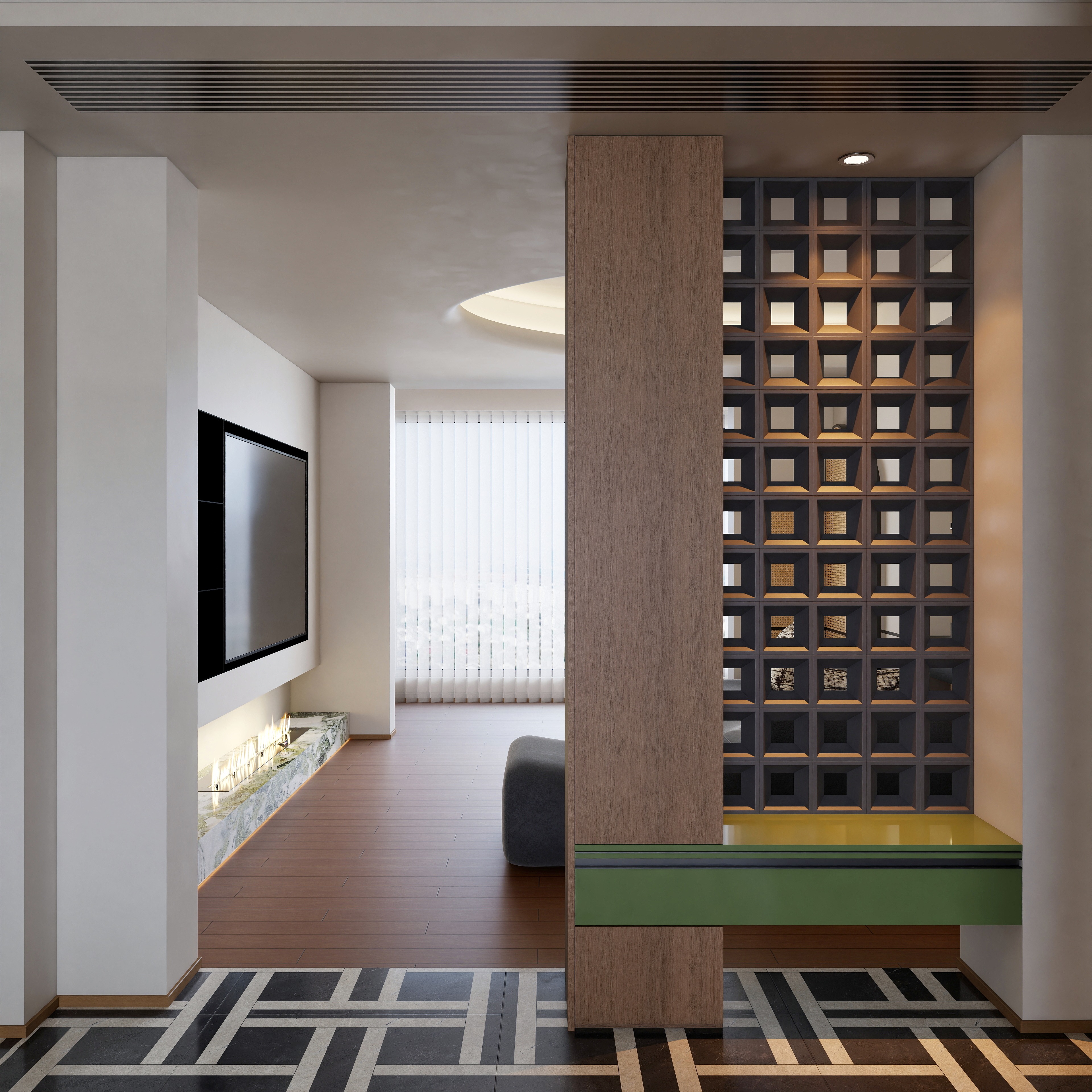 圃宁雅居丨蓝湾设计-1