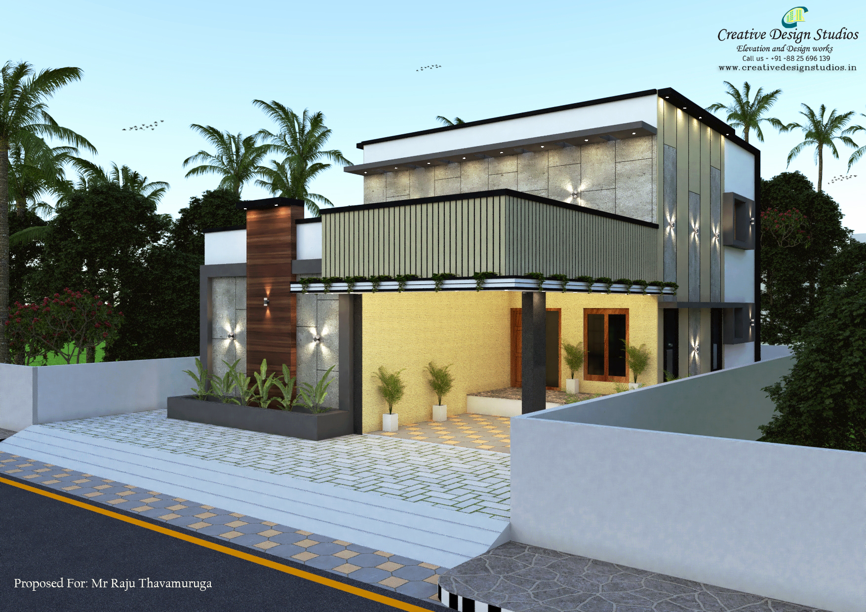 3 室 1 厅 1 卫的房子丨Creative Design Studios-7