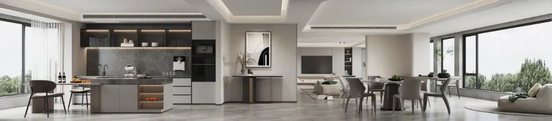 现代极简主义 · 陕西安康 400 平米住宅设计丨中国西安丨张磊设计师团队-25