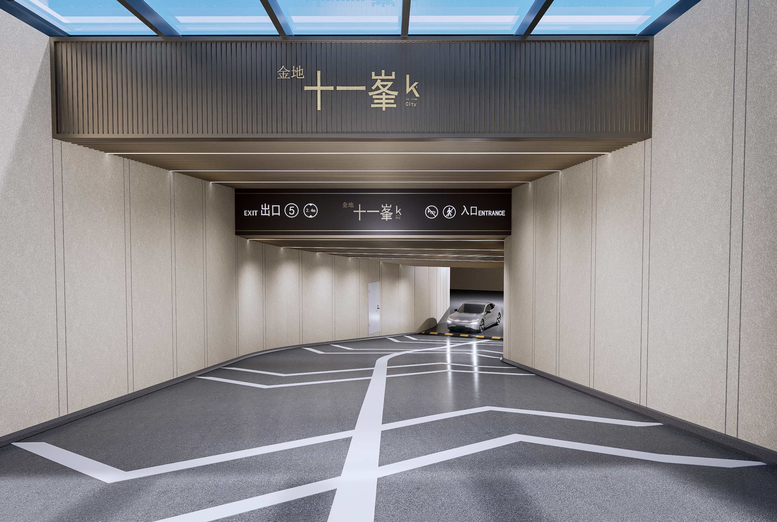 商业地库入口-3