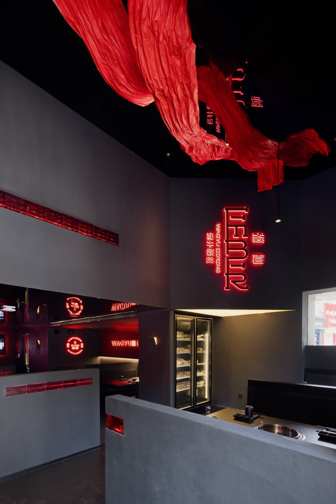 焱喜·和牛烧肉丨中国连云港丨点度空间设计-13