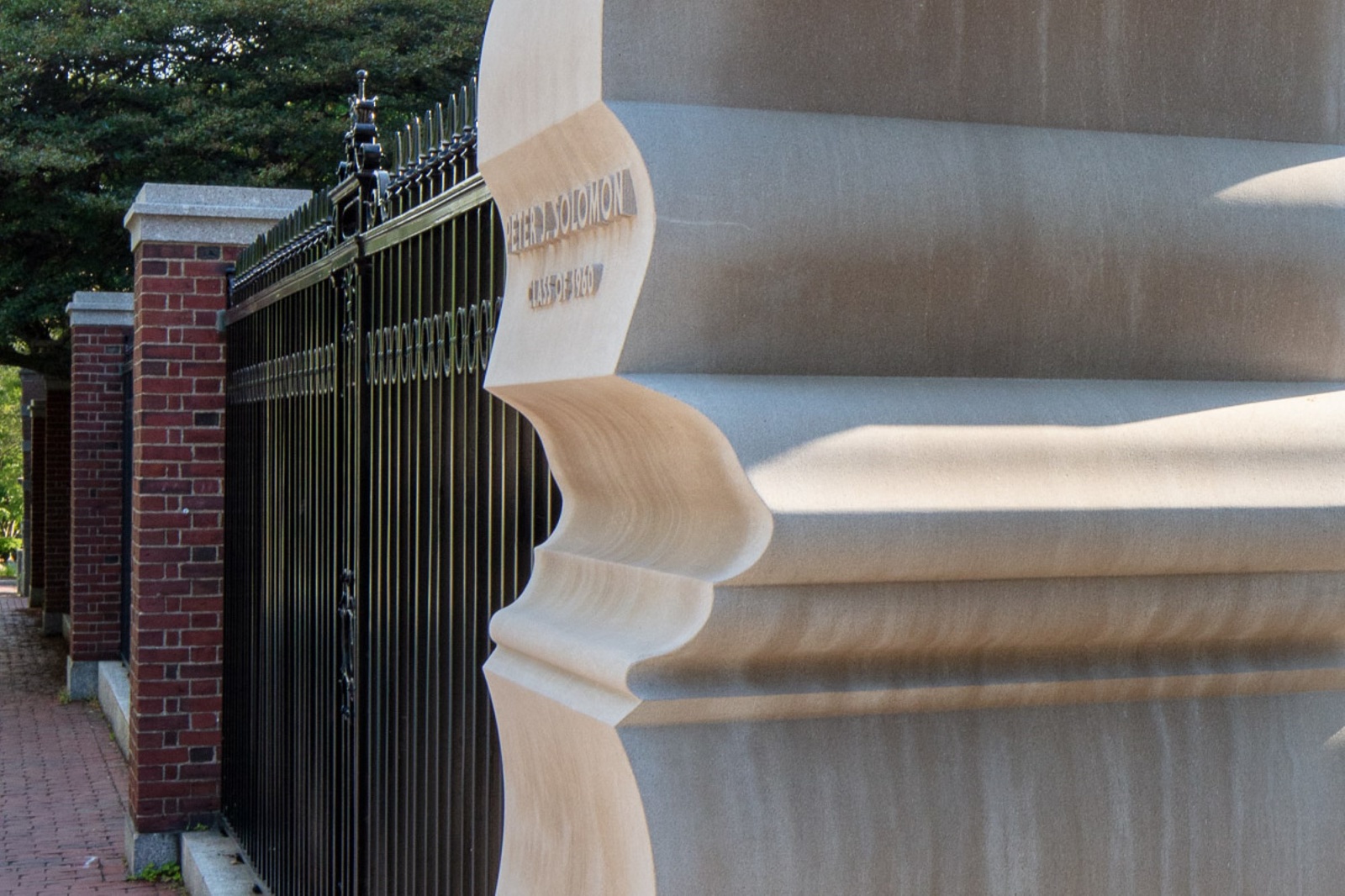 Peter J. Solomon Gate at Harvard University-3