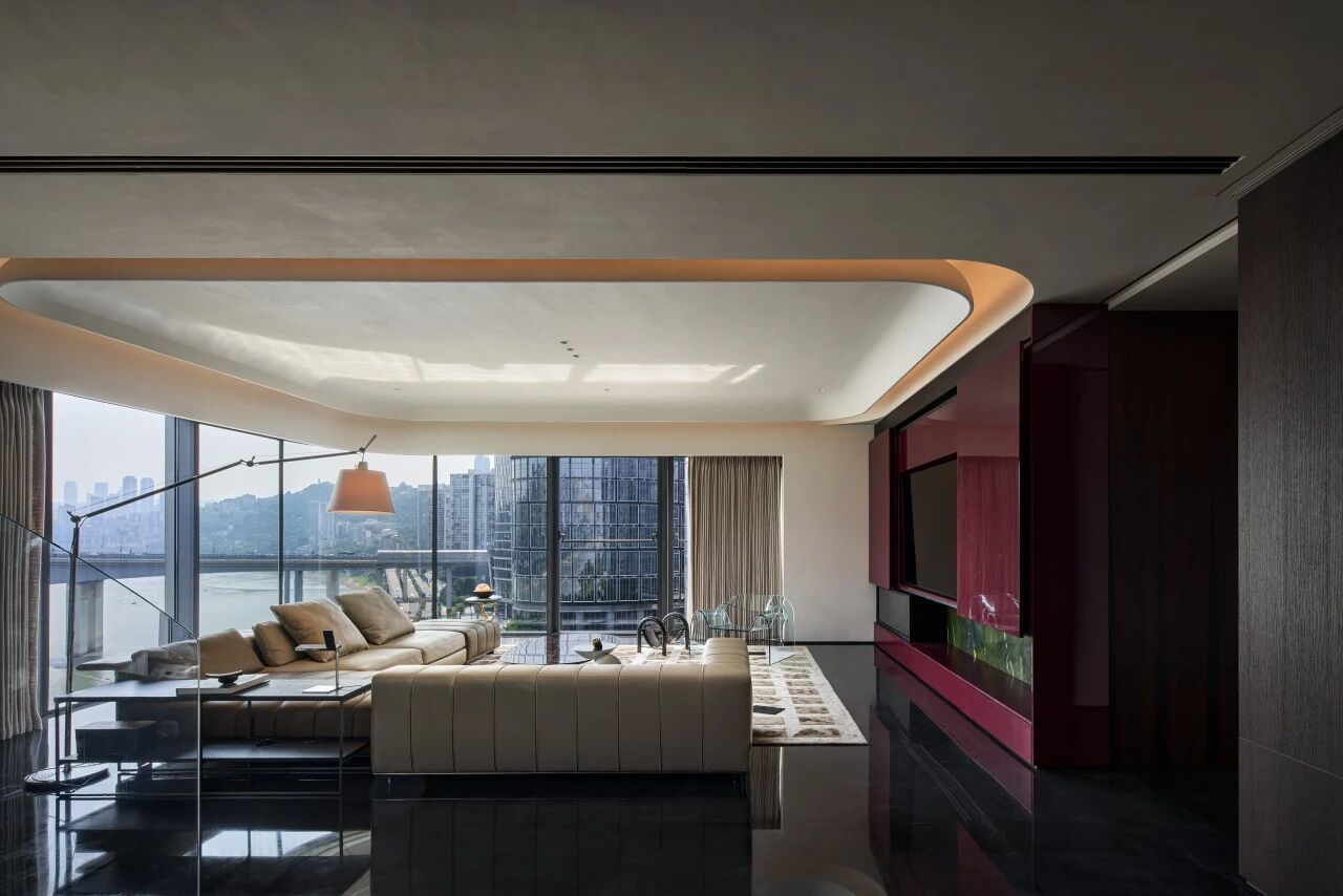 锦绣滨江双层豪宅丨中国重庆丨纳物凡璞空间设计-30