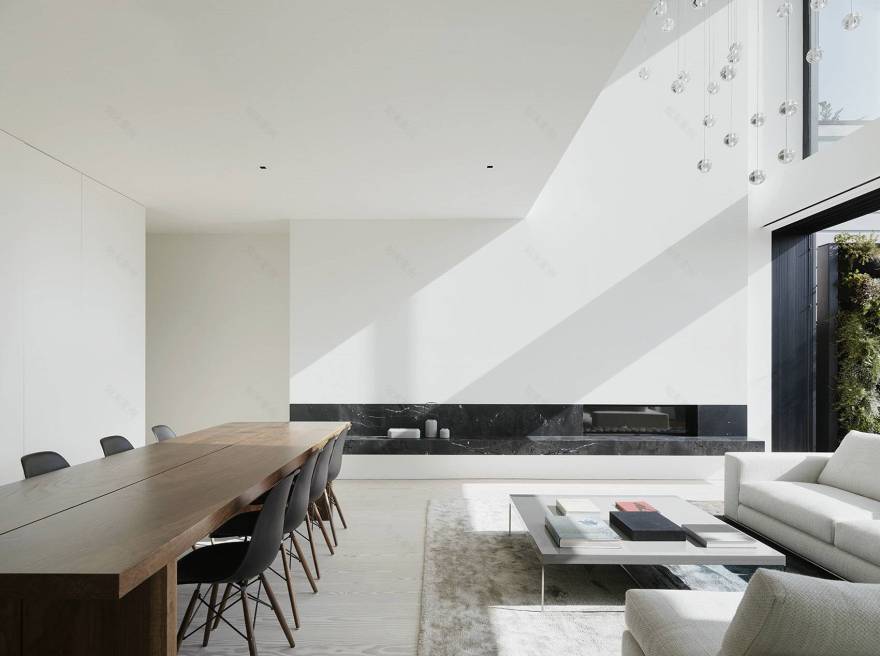 旧金山现代简约住宅设计-3