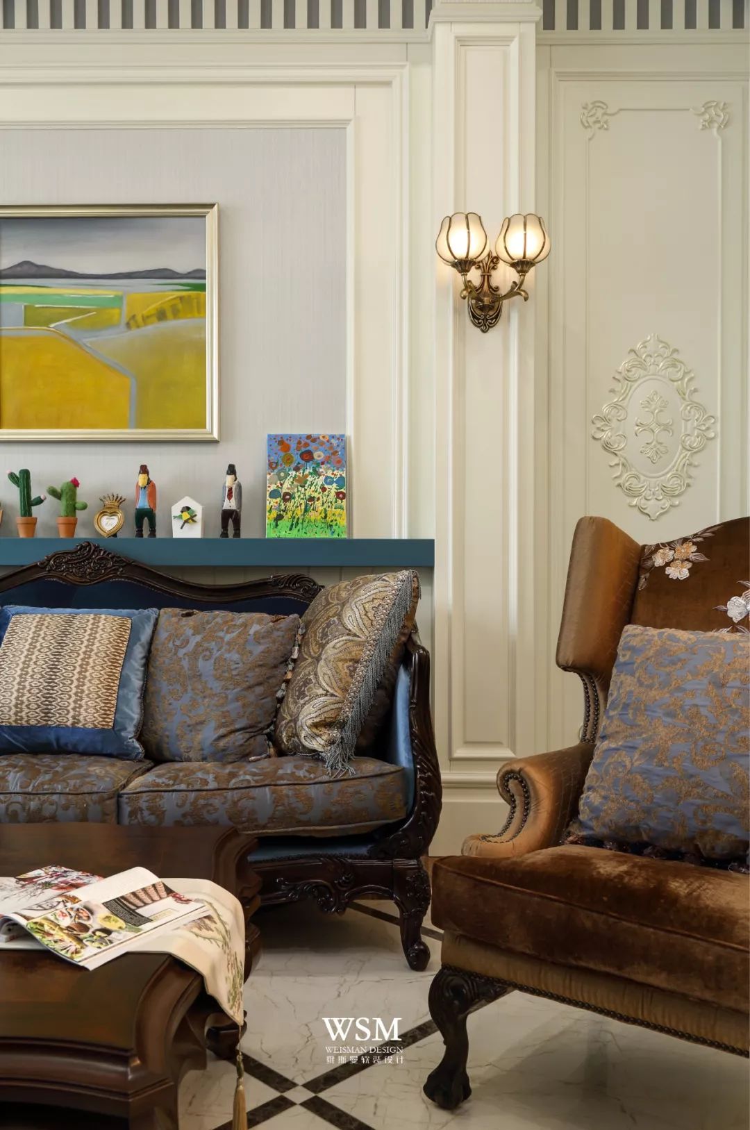 苏州雅戈尔天邑 300 平米古典美式家居设计-20