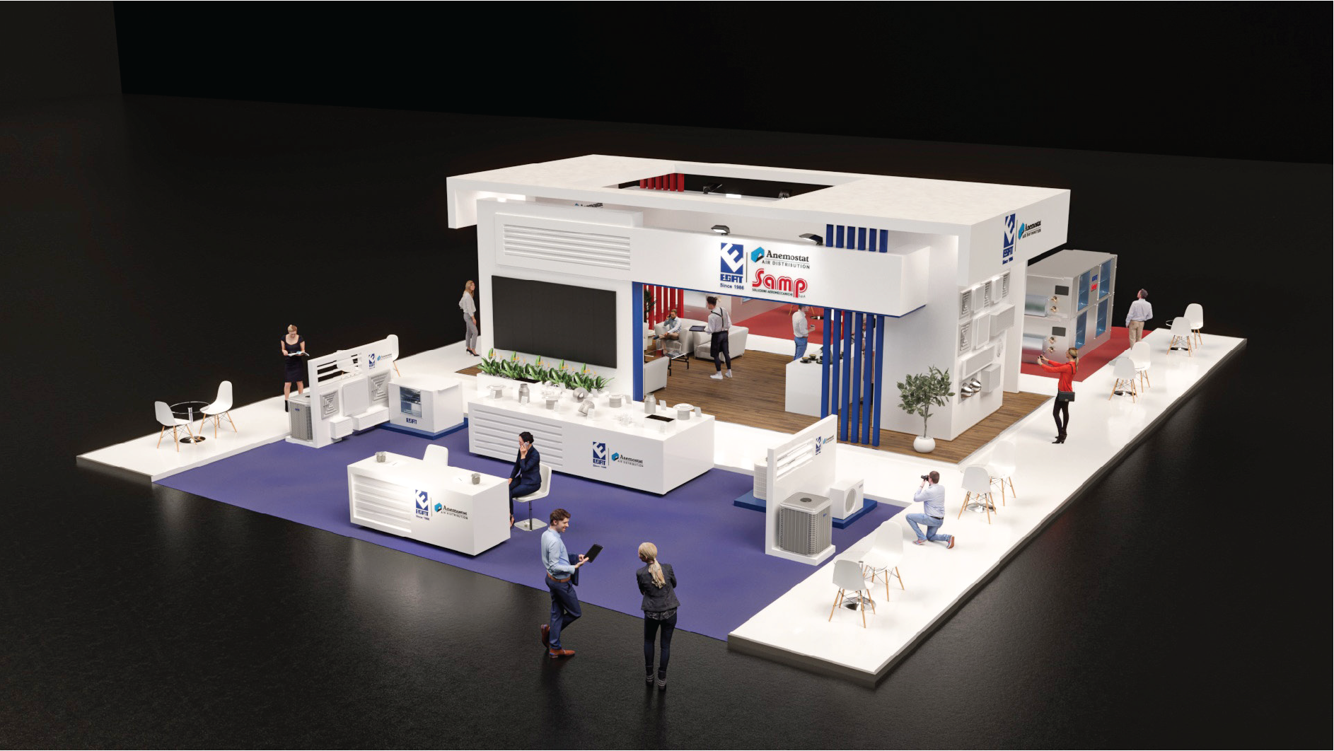 EGAT - HVAC-R EXPO 22 - Booth Design-14
