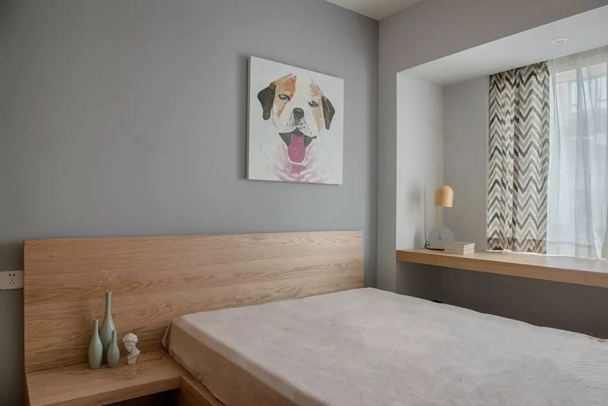 龙湖紫云台——108㎡原木风现代日式住宅 大可筑作设计-48