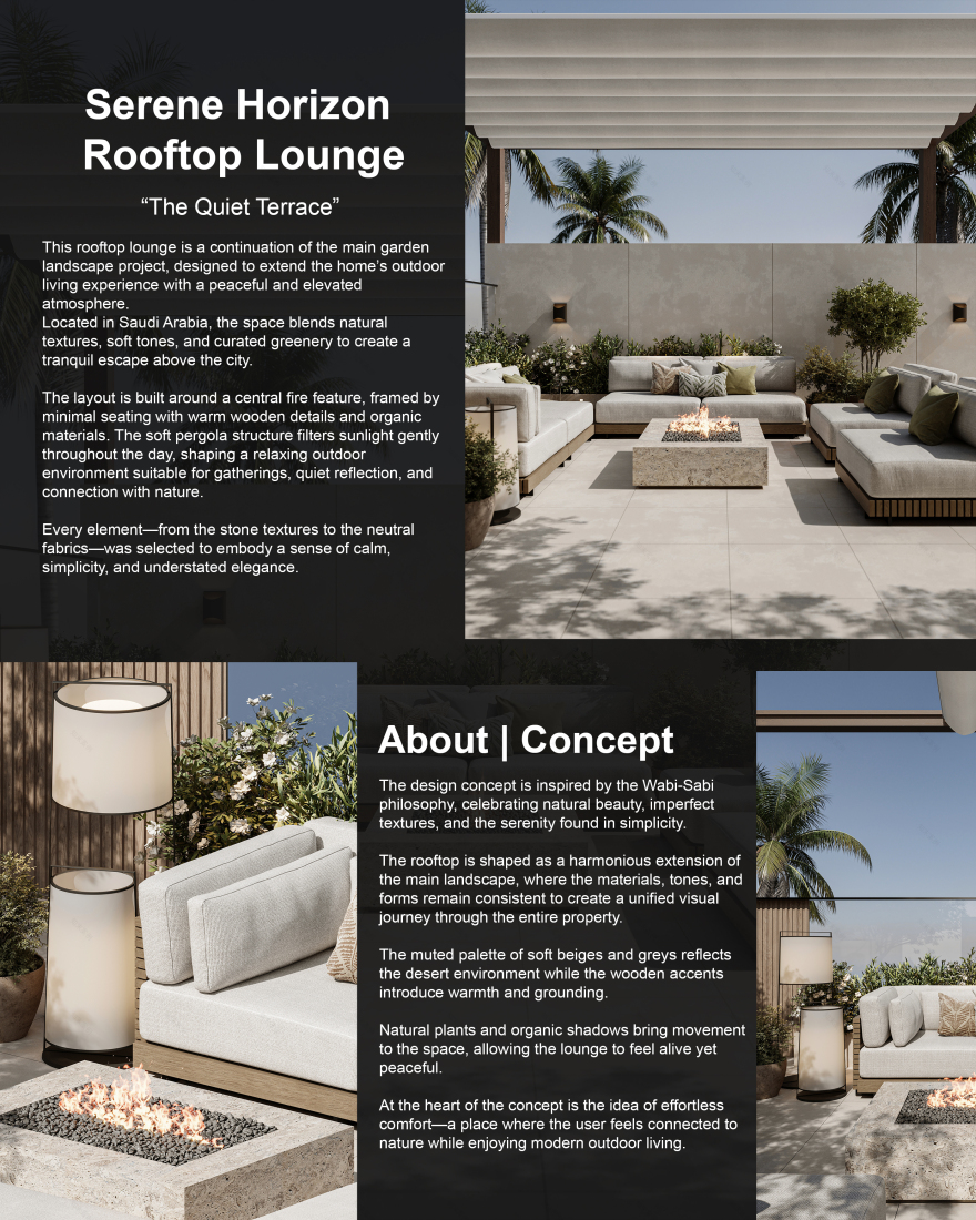 沙特阿拉伯·屋顶户外休闲区丨沙特阿拉伯丨Vill Studio™-6